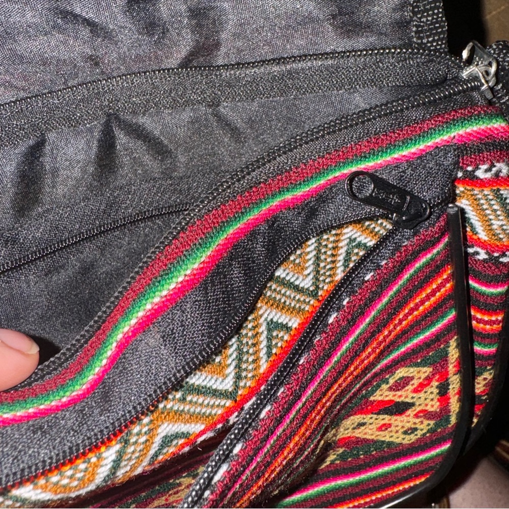 Bolivian Embroidered Shoulder Bag - Picture 3 of 3